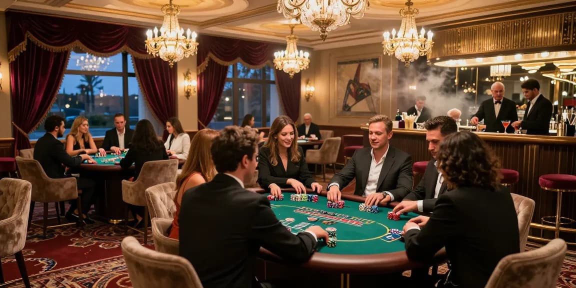 Experience the excitement of turkish casino backlinks in a lavish casino scene.