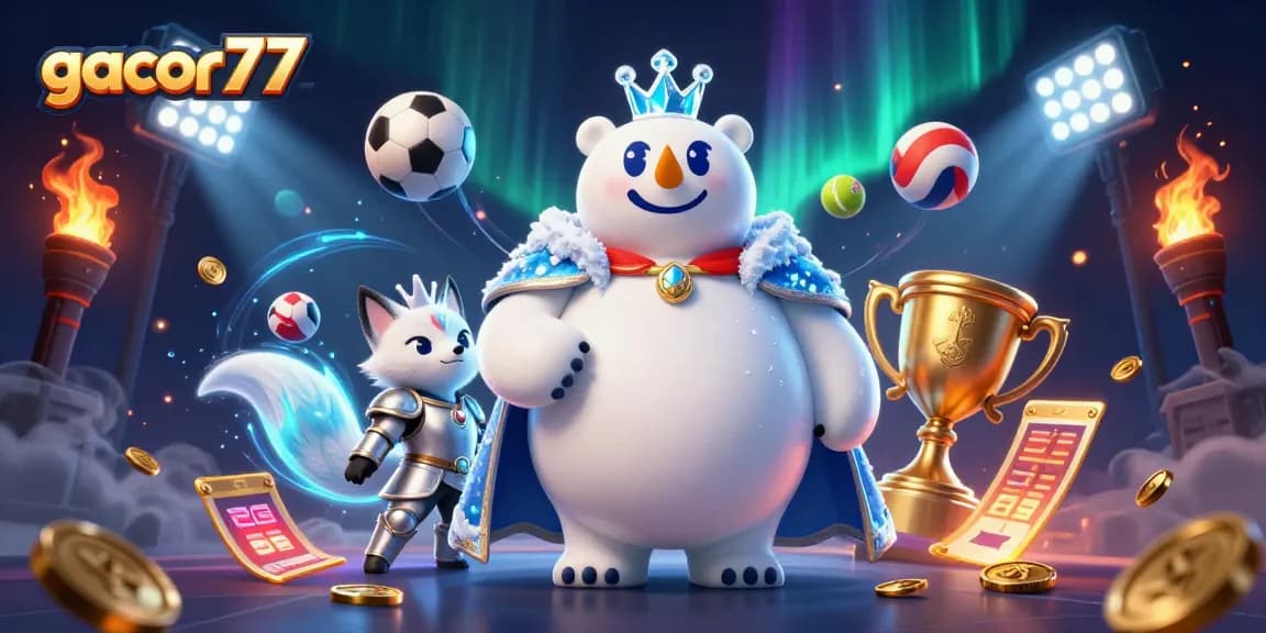 Menangkan jackpot gacor77 dengan simbol slot yang mengesankan dan elemen taruhan dinamis.