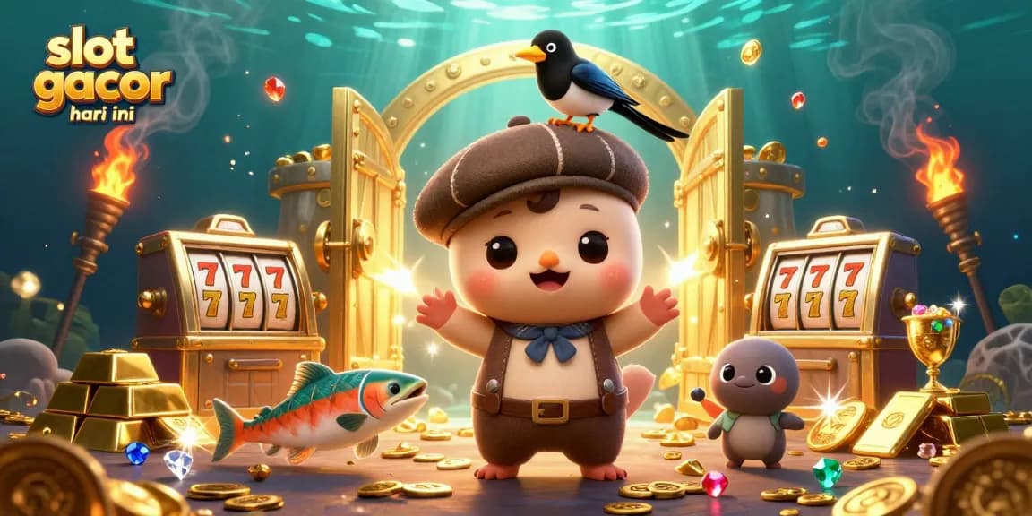 Spin to win with slot gacor hari ini! Dive into a vibrant underwater casino adventure.