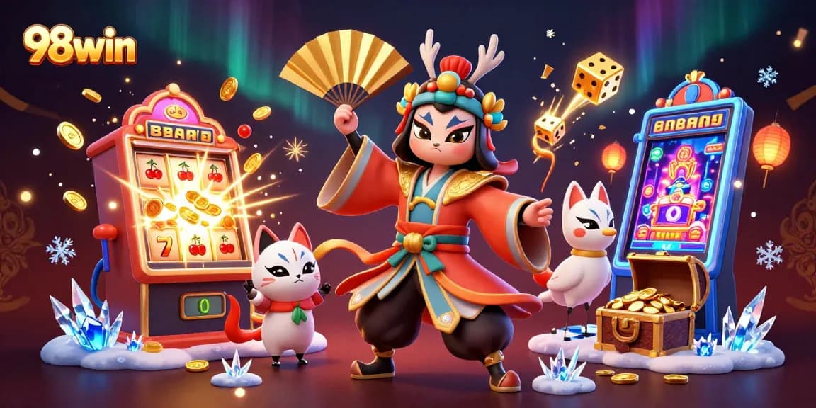 Experience the vibrant world of 98win with stunning visuals and exciting game elements.