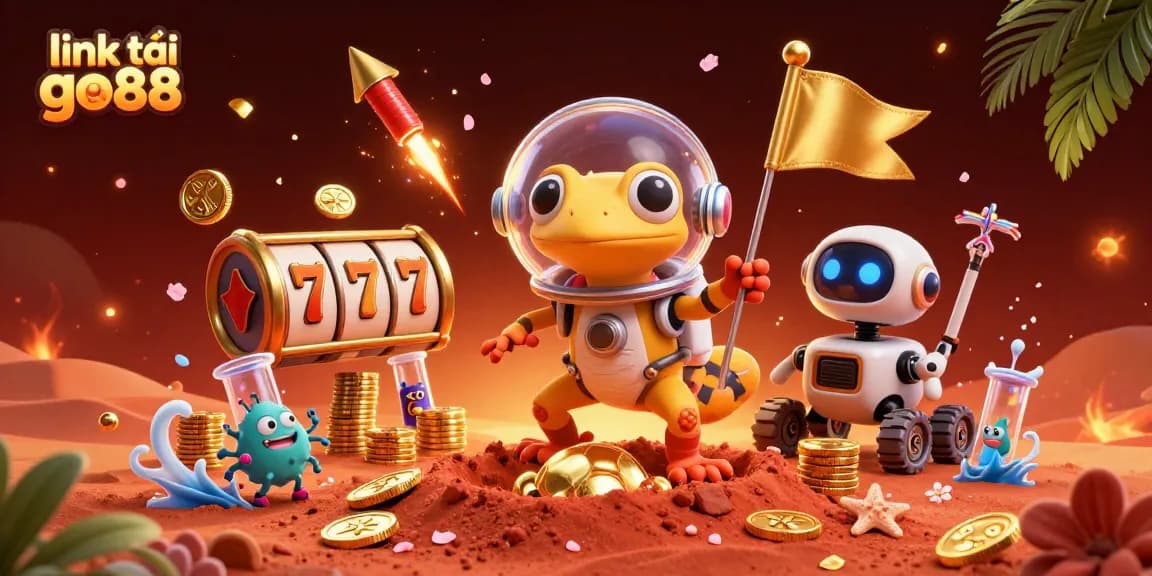 Engage with the thrilling world of link tải go88 as a Martian gecko discovers a hidden casino.