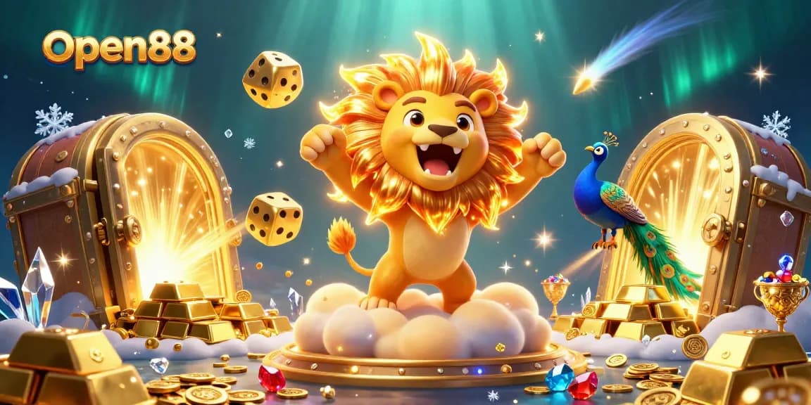 Engage in thrilling gaming adventures at open88 with vibrant 3D casino elements and rich visuals.
