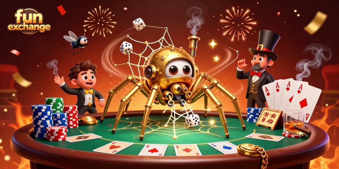 Experience the fun exchange of exciting betting action in this dynamic 3D illustration.