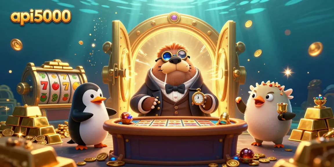 Larikan slot menang menggunakan api5000 dalam permainan yang mengasyikkan, dikelilingi kekayaan.