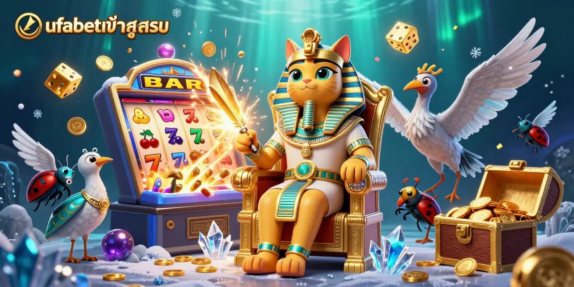 Experience the thrilling ufabetเข้าสู่ระบบ with Egyptian-themed casino adventures and vibrant game elements.