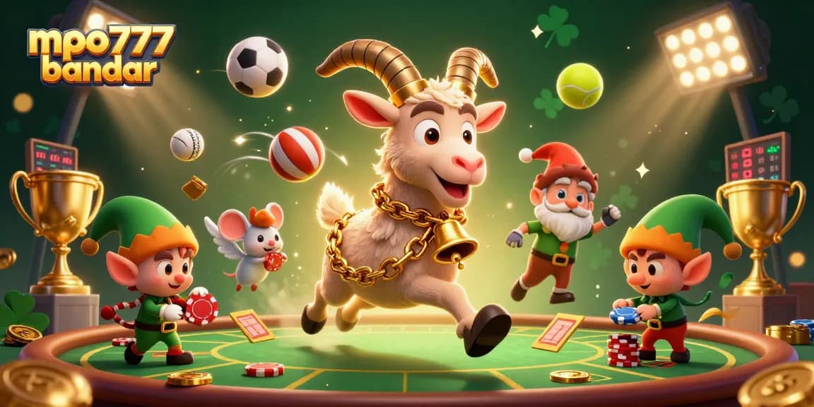 Engage in thrilling gaming with mpo777 bandar at a vibrant, holiday-themed casino.