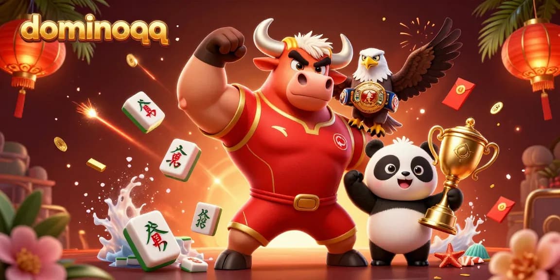 Engage with dominoqq and experience dynamic card games featuring vibrant characters and festive elements.