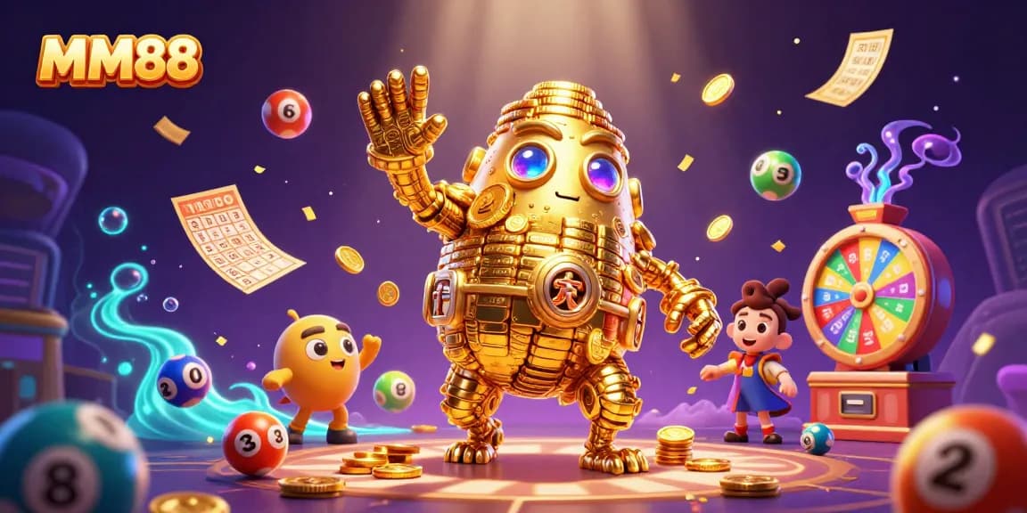 Engage in thrilling gameplay at MM88 with dynamic lottery elements, prizes, and vibrant fun.