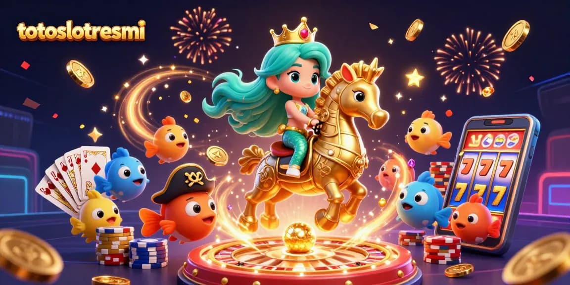 Spin the reels with vibrant characters and coins at totoslotresmi for your chance to win!