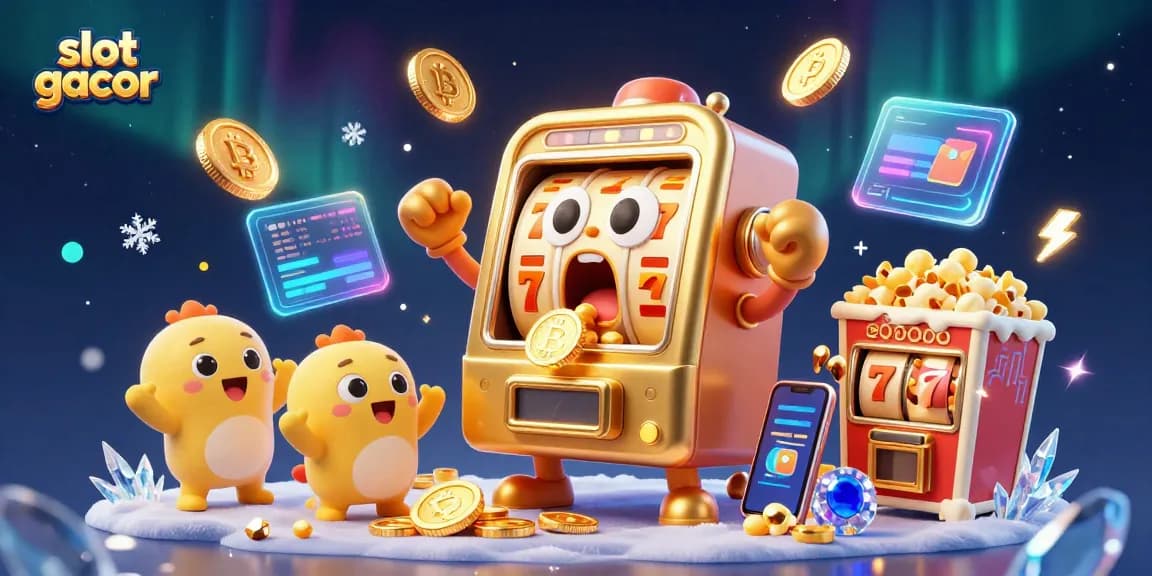 Slot gacor memberikan pengalaman bermain yang luar biasa dengan mesin slot emas dan koin berkilau.