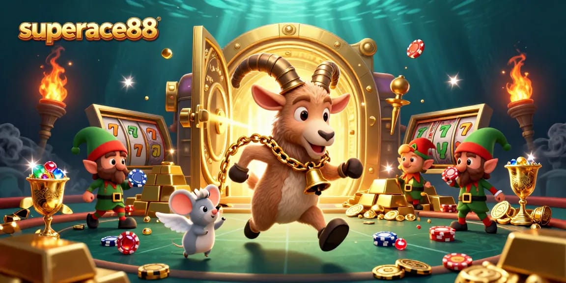 Experience the thrilling entertainment of superace88 in a vibrant casino scene with poker chips and slot reels.