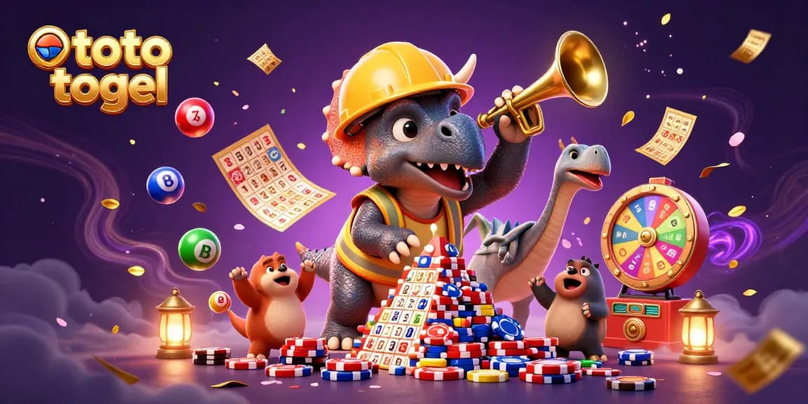 Engage with toto togel in an exciting 3D celebration of animated characters and lottery elements.