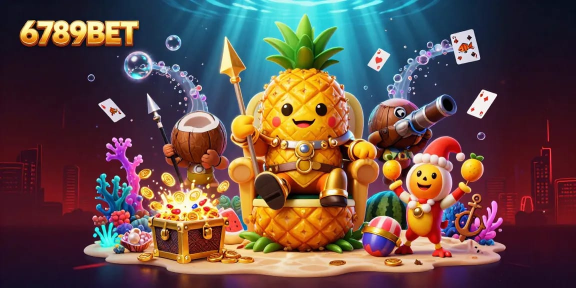 Engage with 6789BET's thrilling gaming experience featuring a dynamic casino scene.