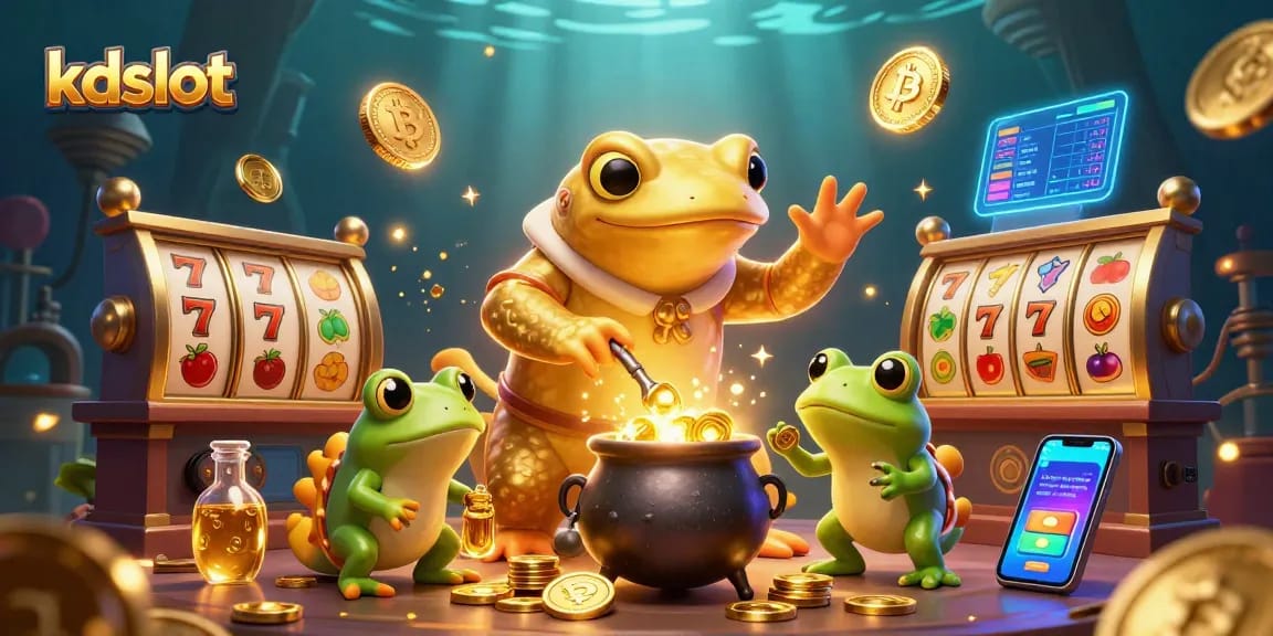 Join the adventure with kdslot in a mystical scenario of alchemy, transformation, and gambling excitement.