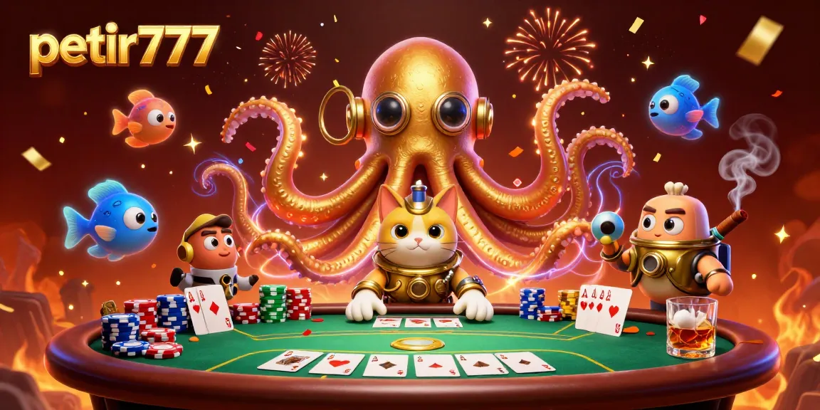 Play exciting games with petir777 as the kraken shares treasures and deep-sea adventures!