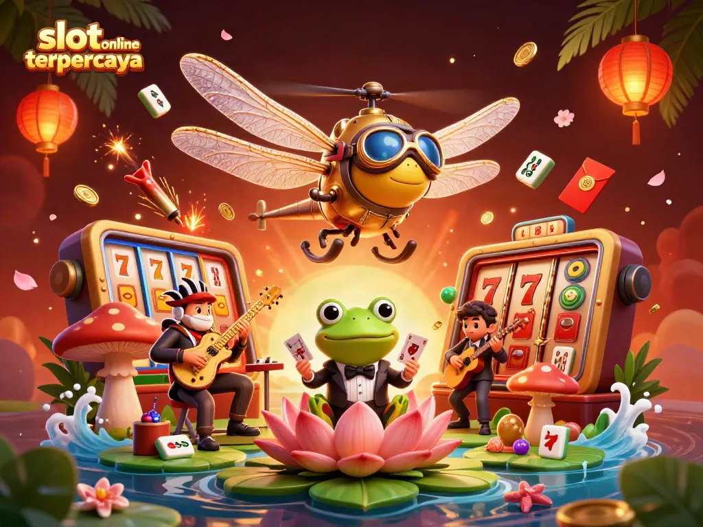 Menangkan jackpot dengan slot online terpercaya sambil menikmati suasana ringkas kasino 3D yang meriah.