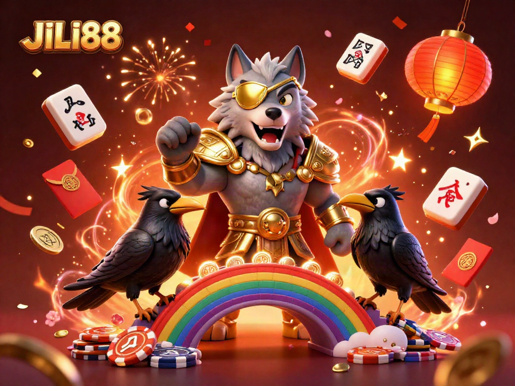 Experience thrilling wins with JILI88 in an energetic Norse-themed casino scene.
