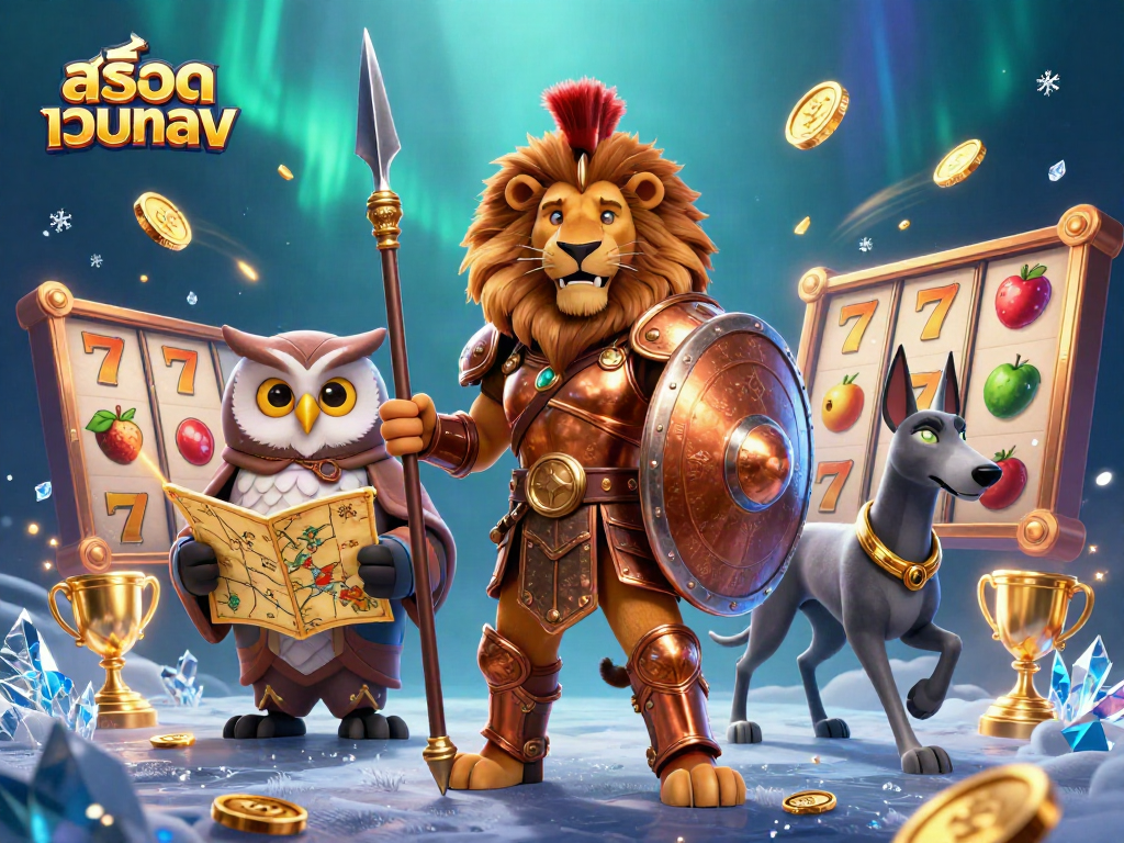Engage in thrilling gameplay with สล็อตเว็บตรง featuring heroic characters and dynamic casino elements.