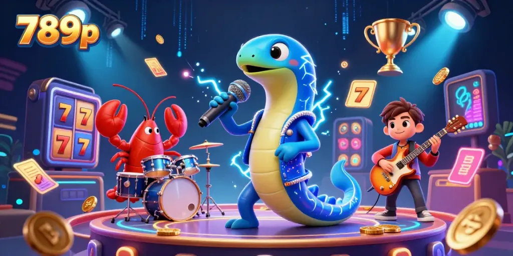 Experience the electrifying underwater casino thrill with 789p's dynamic DJ performance.