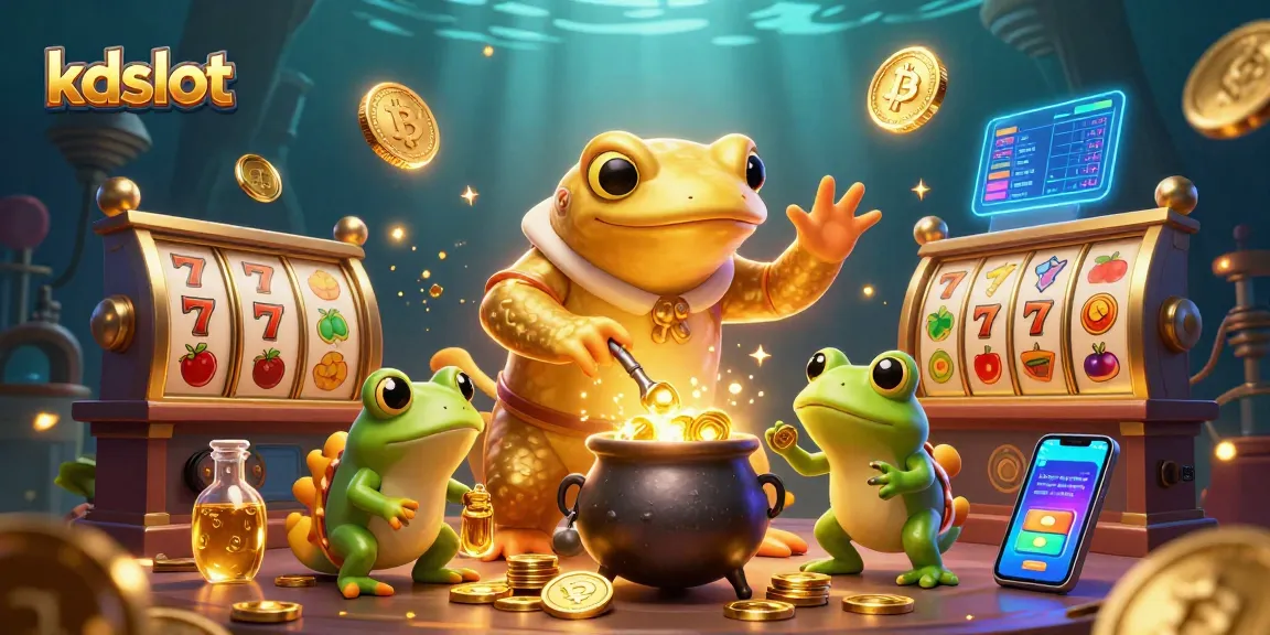 Join the adventure with kdslot in a mystical scenario of alchemy, transformation, and gambling excitement.
