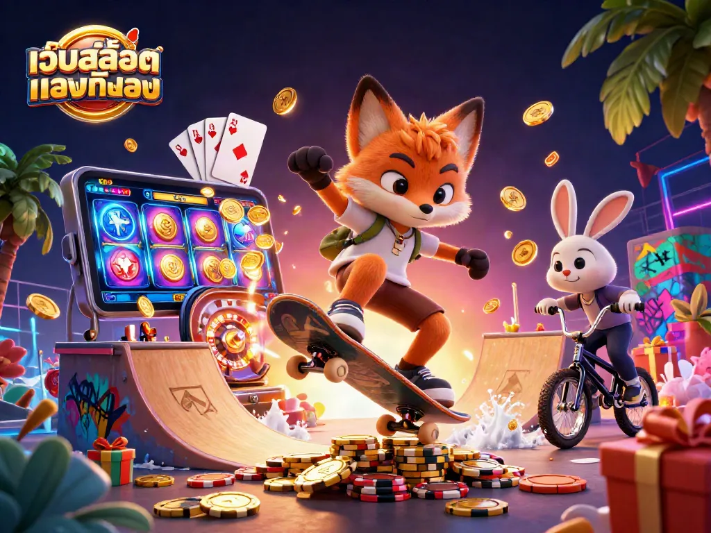 เล่นเกมสล็อตออนไลน์จากเว็บสล็อตตรงทั้งหมด ผ่านแพลตฟอร์มสุดมันที่เต็มไปด้วยสีสัน